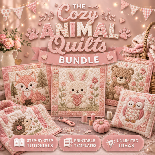 The Cozy Animal Quilts Bundle